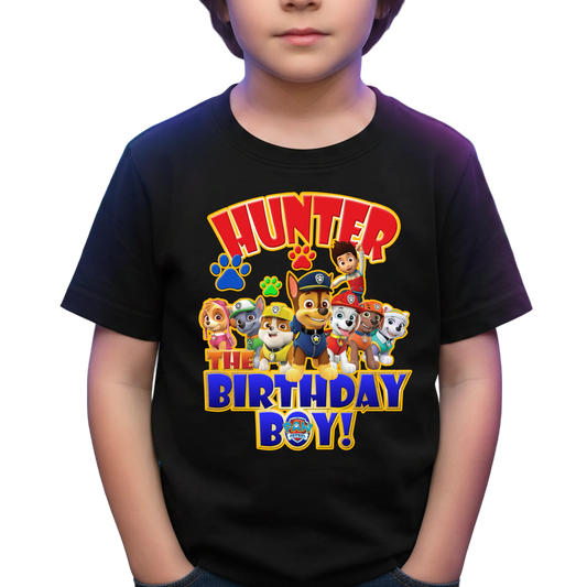 Paw Patrol Birthday Boy Birthday Patrol Family Matching Shirts