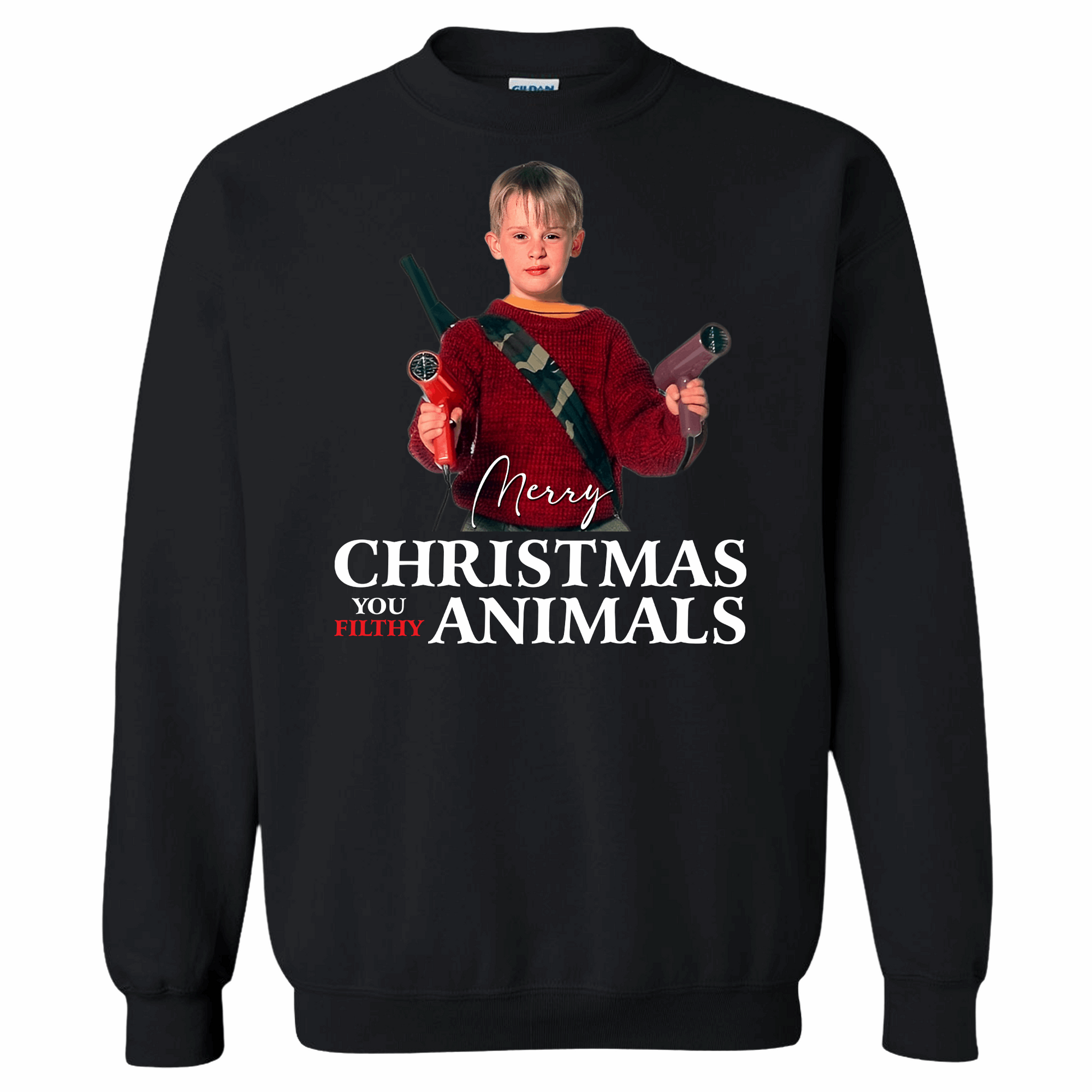 Home Alone Christmas Shirt, Merry Christmas you filthy animal, family matching Christmas shirt - Wilson Design Group