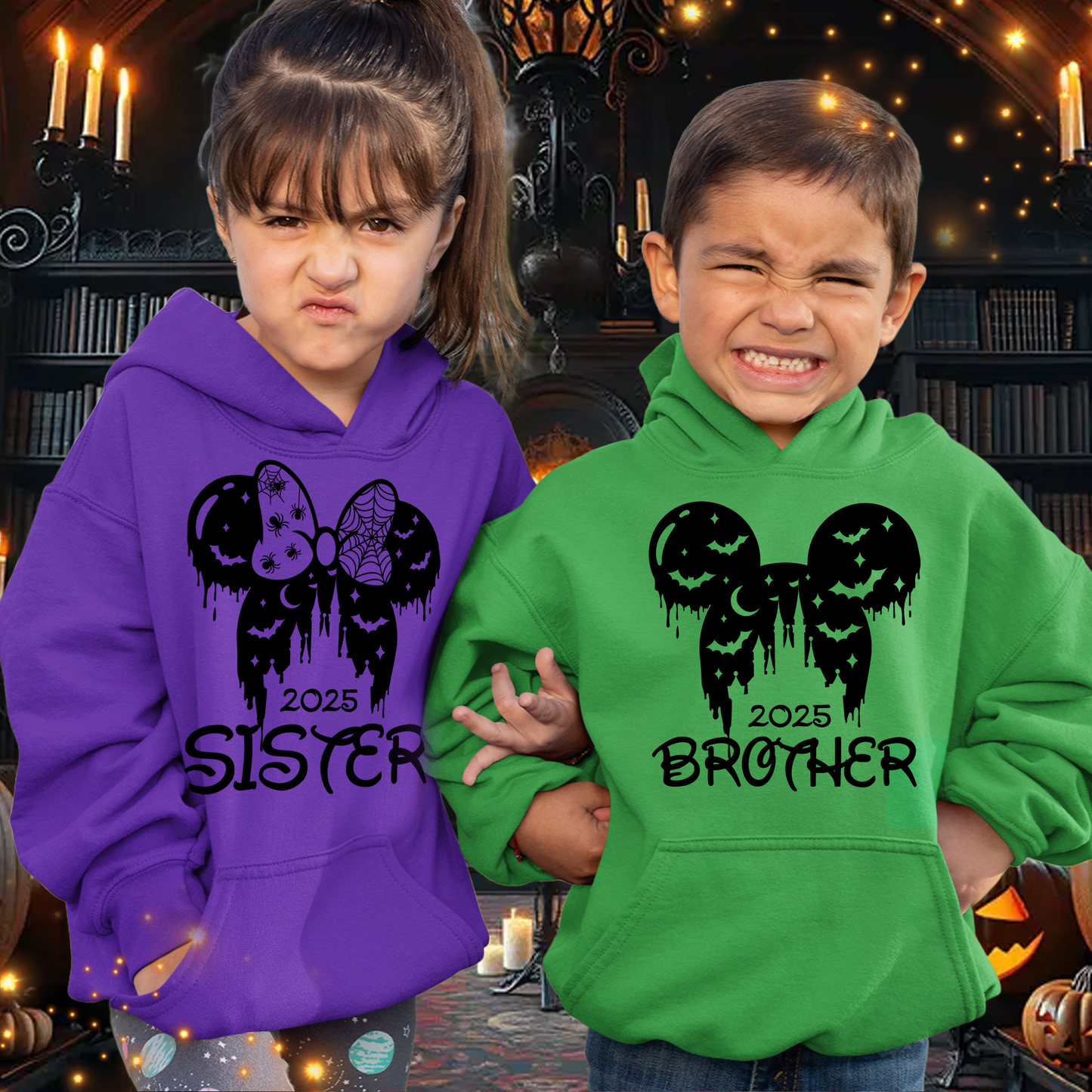 Disneyland Mickey Minnie Halloween Shirts, Personalized Disneyland Halloween family shirts, Mickey's Not So Scary Halloween Party, Magic Kingdom Shir