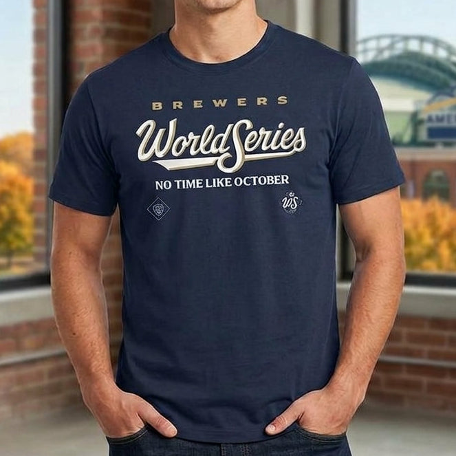 Milwaukee Brewers 2026 World Series Shirt- Brewers National League Champions Shirt