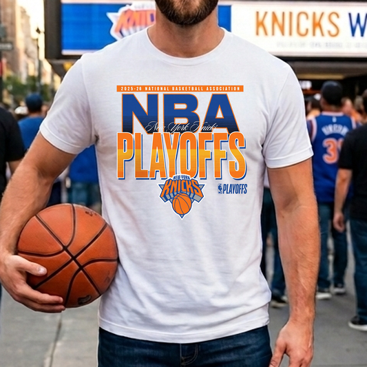 Knicks 2026 Playoff Shirt | New York Basketball Tee | NY Game Day Graphic T-Shirt | Knicks Fan Gift | Retro NY Basketball Apparel