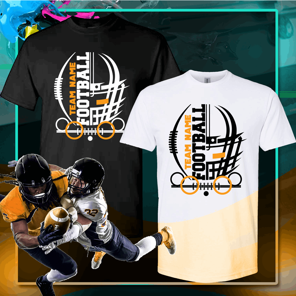 Custom football shirt, Football spirit shirts, football shirts designs - Wilson Design Group