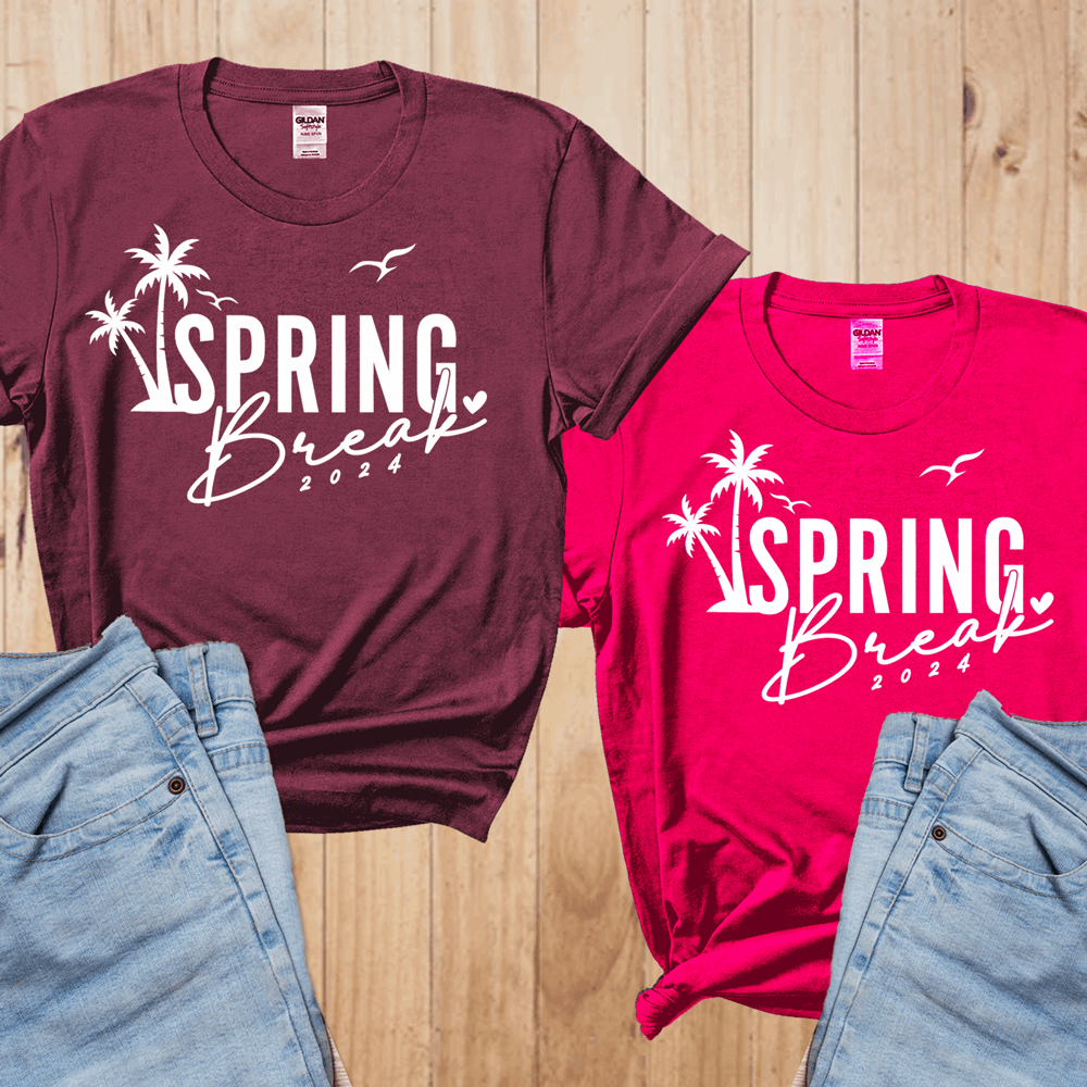 Cool matching shirts for spring break, 2024 spring break shirts, funny spring break shirt - Wilson Design Group