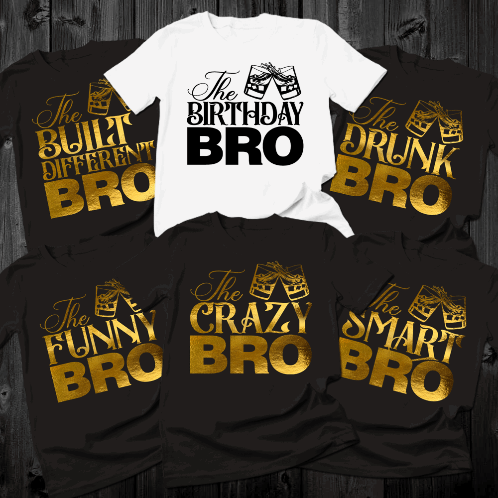 Men Birthday Party Shirts, Birthday Bro Shirt, birthday squad shirts - Wilson Design Group