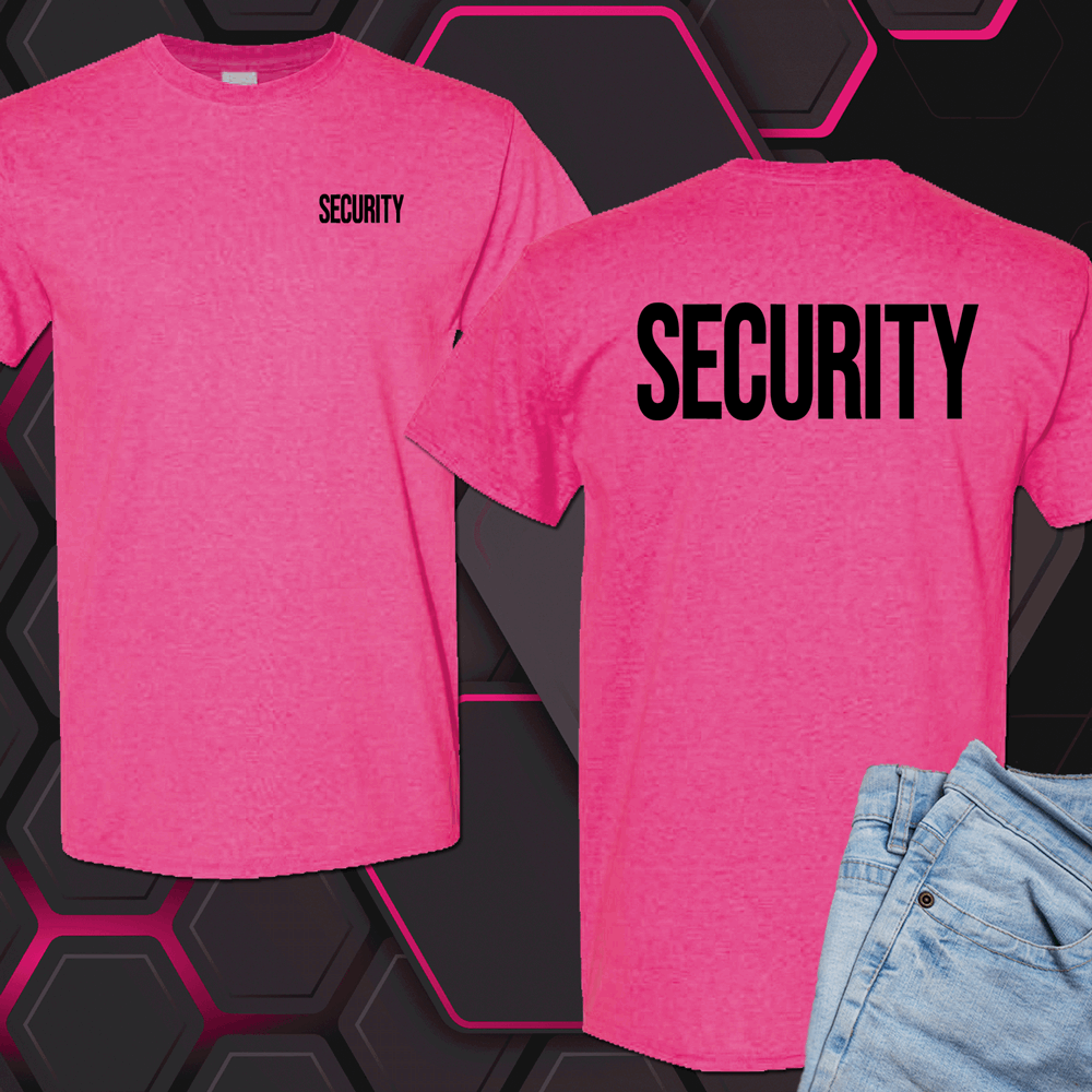 Safety Color Security Shirts, Security T Shirts - Wilson Design Group