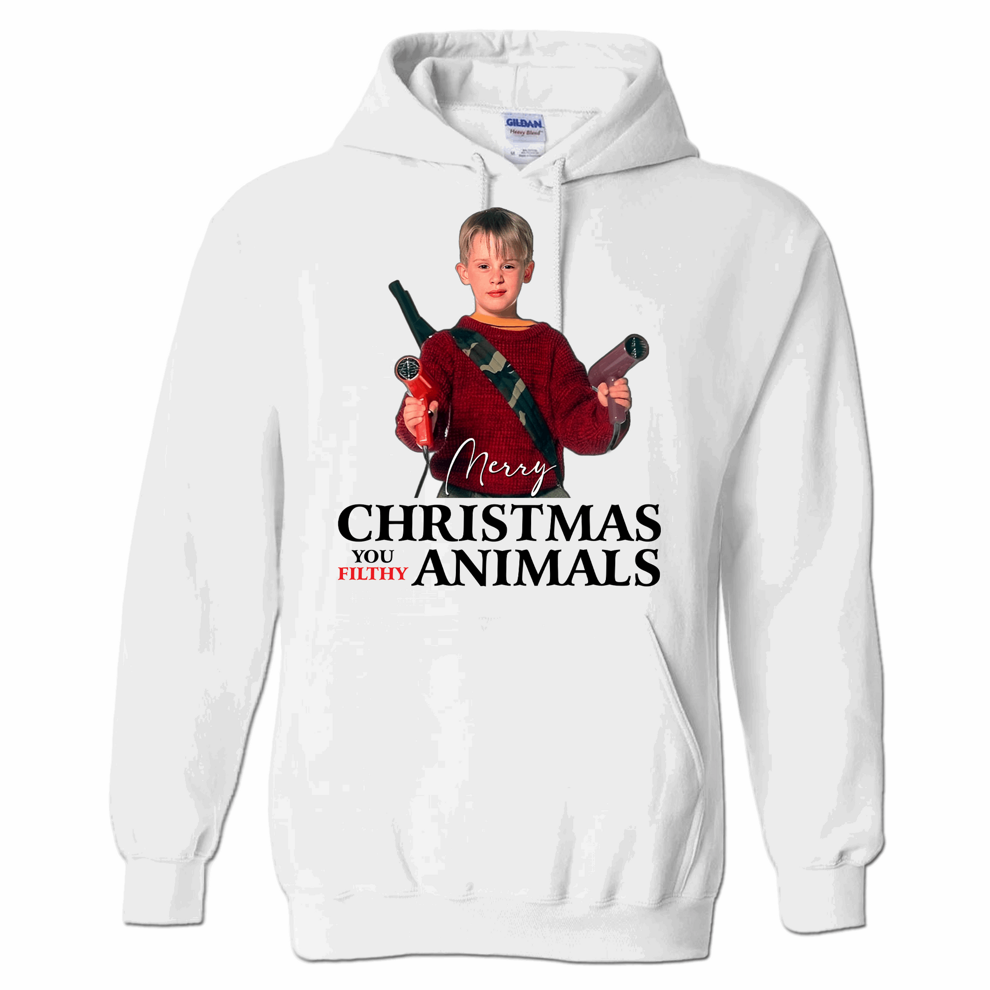 Home Alone Christmas Shirt, Merry Christmas you filthy animal, family matching Christmas shirt - Wilson Design Group