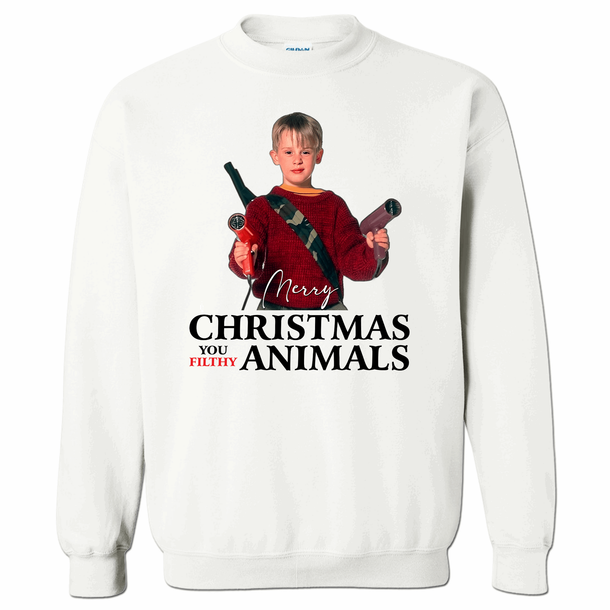 Home Alone Christmas Shirt, Merry Christmas you filthy animal, family matching Christmas shirt - Wilson Design Group