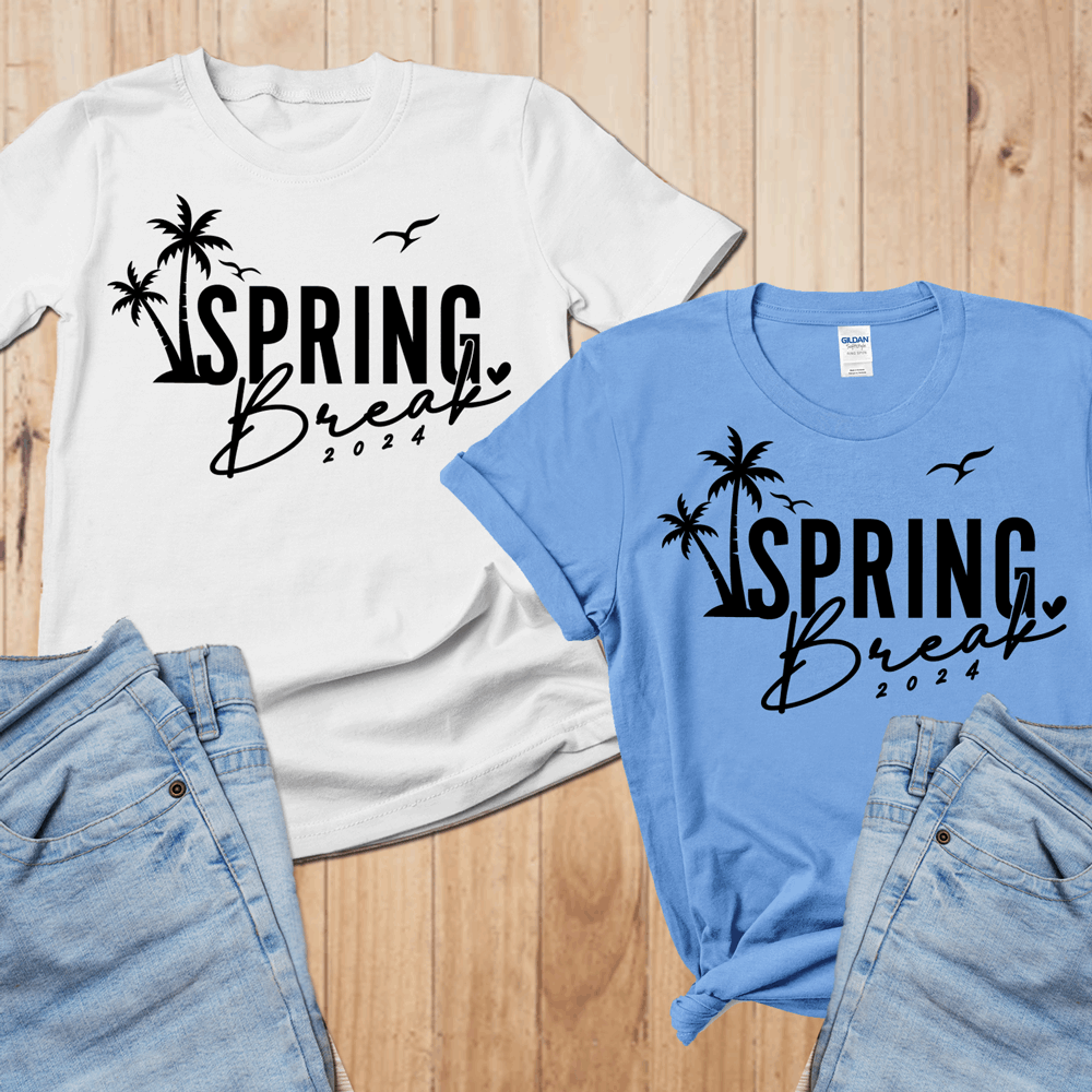 Cool matching shirts for spring break, 2024 spring break shirts, funny spring break shirt - Wilson Design Group