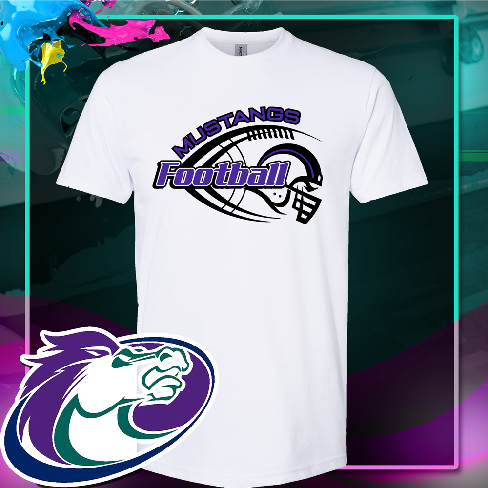 Mustangs Football Shirt - Wilson Design Group