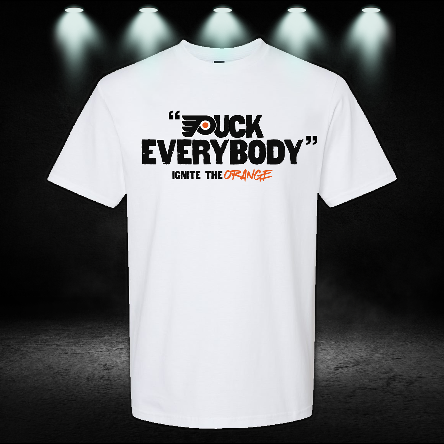 Puck Everybody Shirt - puck everybody flyers shirt - Funny Hockey Fan T-Shirt - Hockey Player Gift