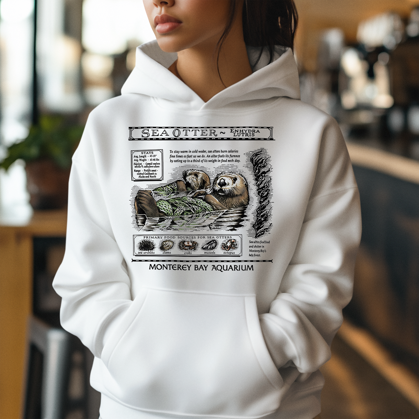 Monterey Bay aquarium otter shirt for kids and adults, Monterey Bay aquarium T-Shirt, Sweatshirt, and Hoodie
