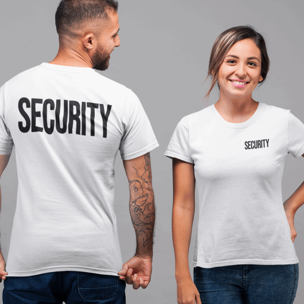 Safety Color Security Shirts, Security T Shirts - Wilson Design Group