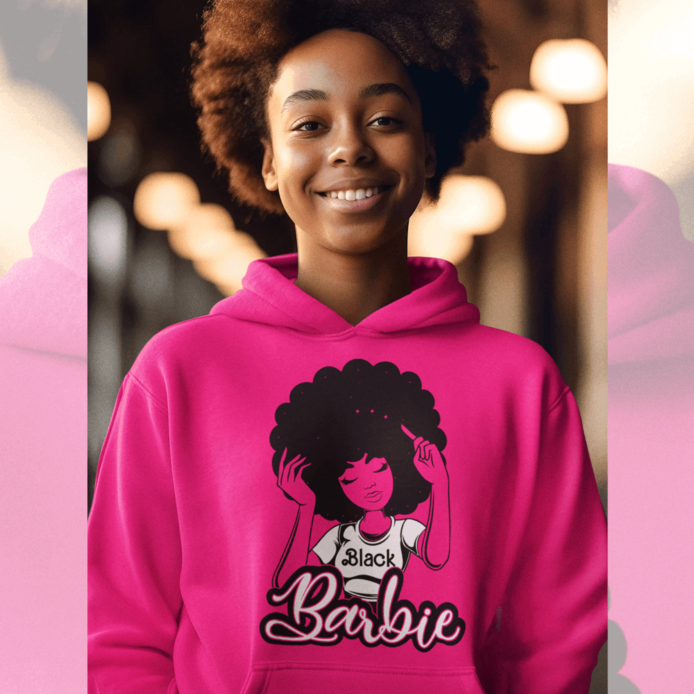 Black barbie shirt, Black barbie sweatshirt, barbie shirts, black history month shirts - Wilson Design Group