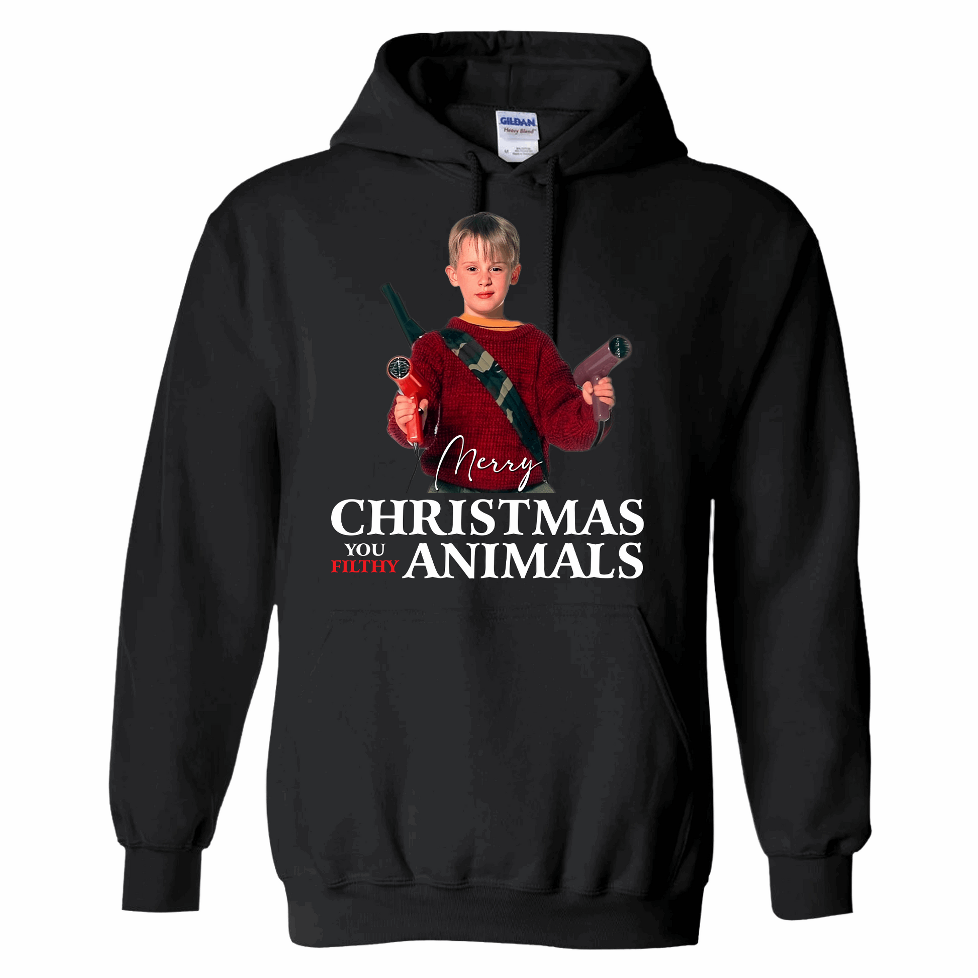 Home Alone Christmas Shirt, Merry Christmas you filthy animal, family matching Christmas shirt - Wilson Design Group