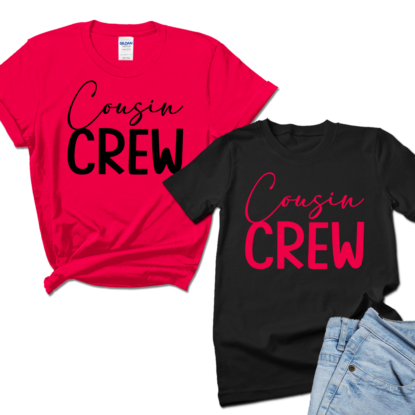Cousin Crew Shirts, Customized Cousin Squad, family t-shirts