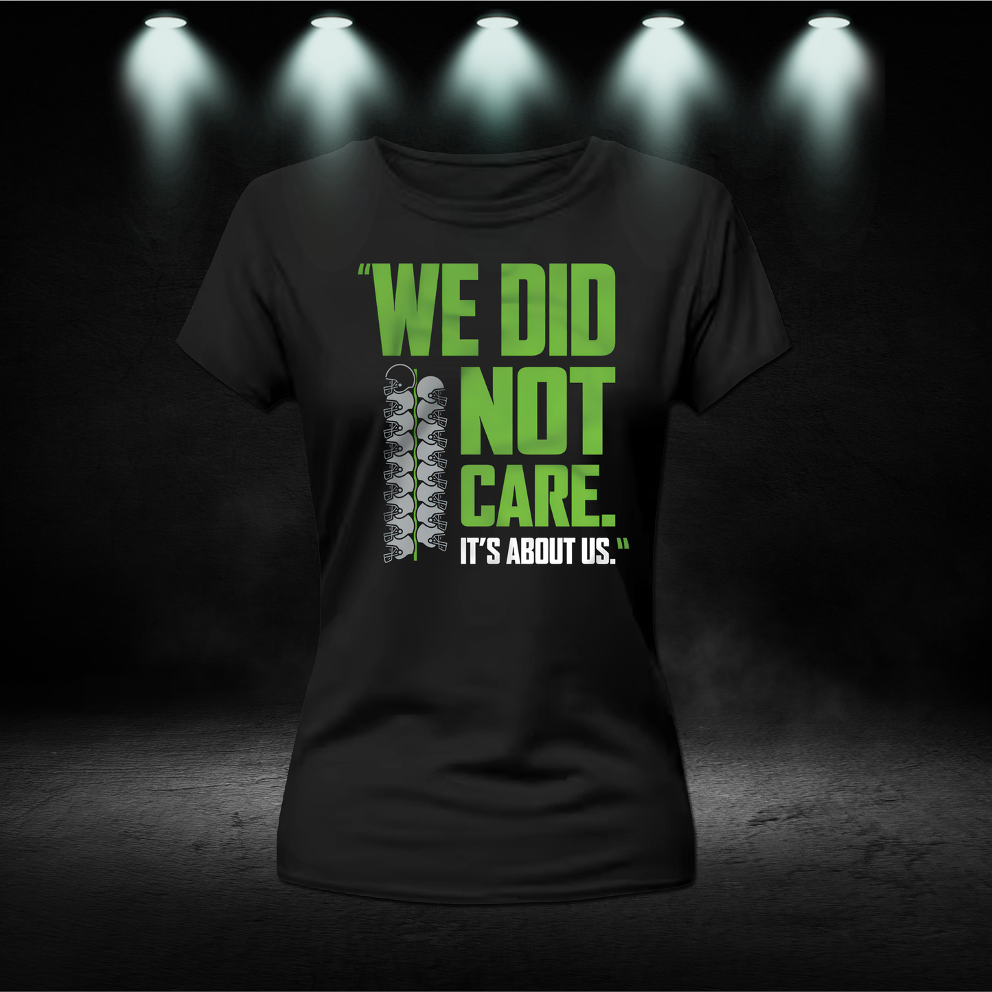 We Did Not Care Shirt - Seattle Football Game Day Tee - Funny Mike Macdonald Quote Shirt - Vintage Seattle Fan Gear - Trendy Hawks Football T-Shirt