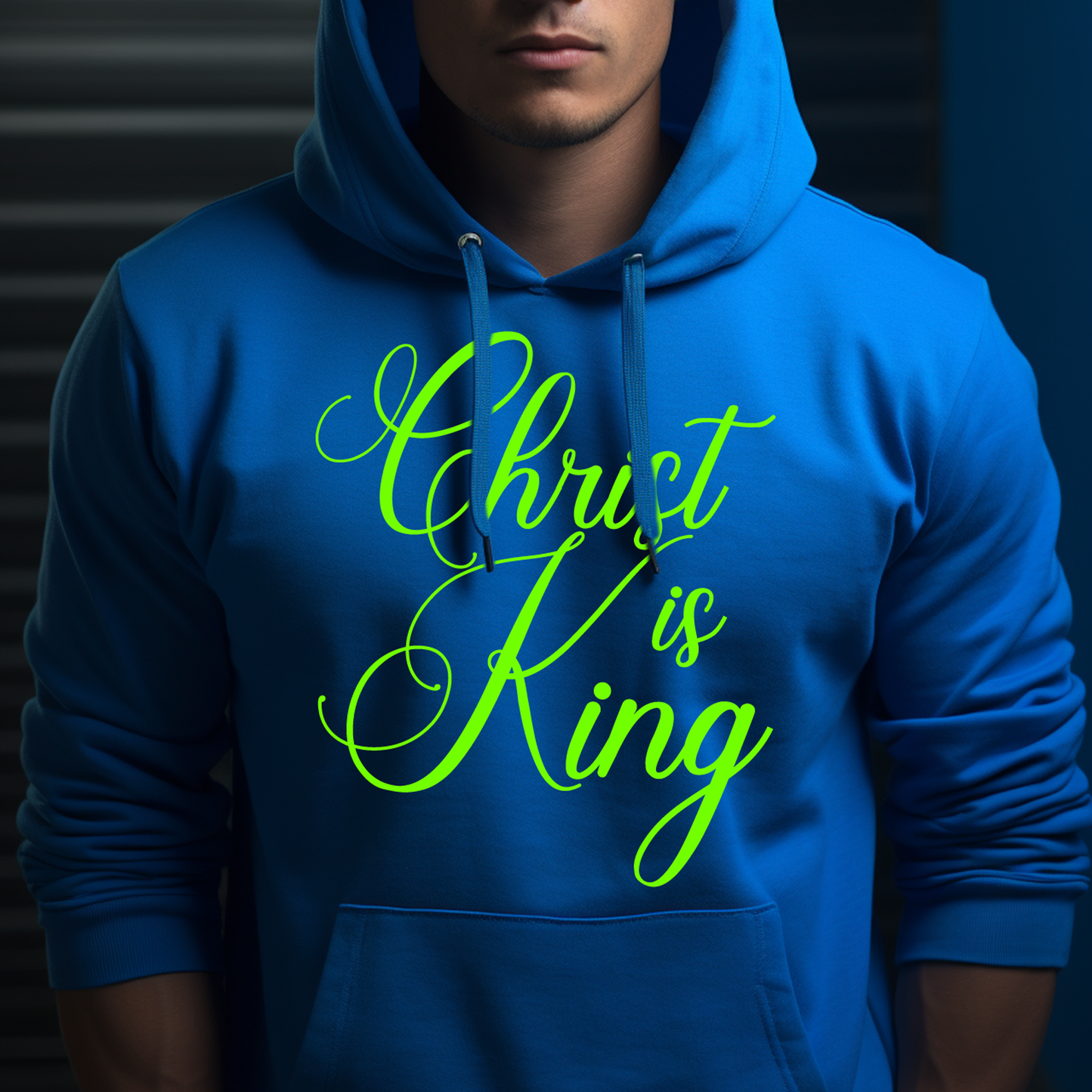 Christ Is King Shirt, Christian Men's T-Shirt, Bible Verse Tee, Religious Apparel