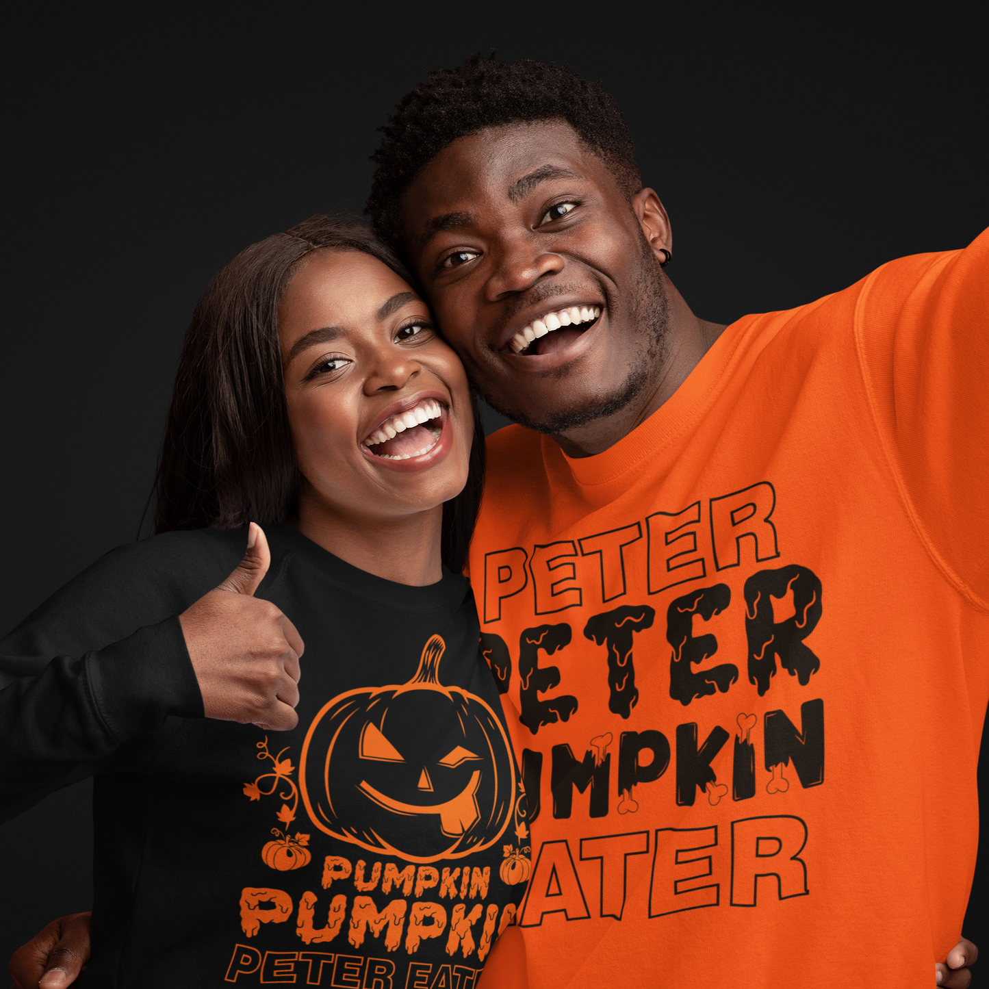 Peter Peter Pumpkin eater halloween couple shirt - Wilson Design Group