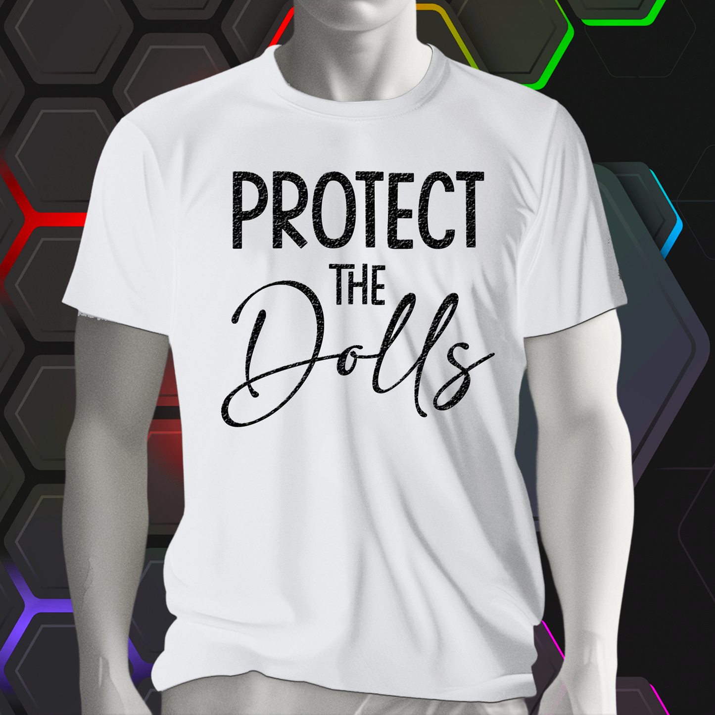 Protect The Dolls Trans rights Tee Shirt with glitter writing, All Gender Equality Top, Trans Rights Activist, Pedro Pascal, Troye Sivan, Pride Month Gift