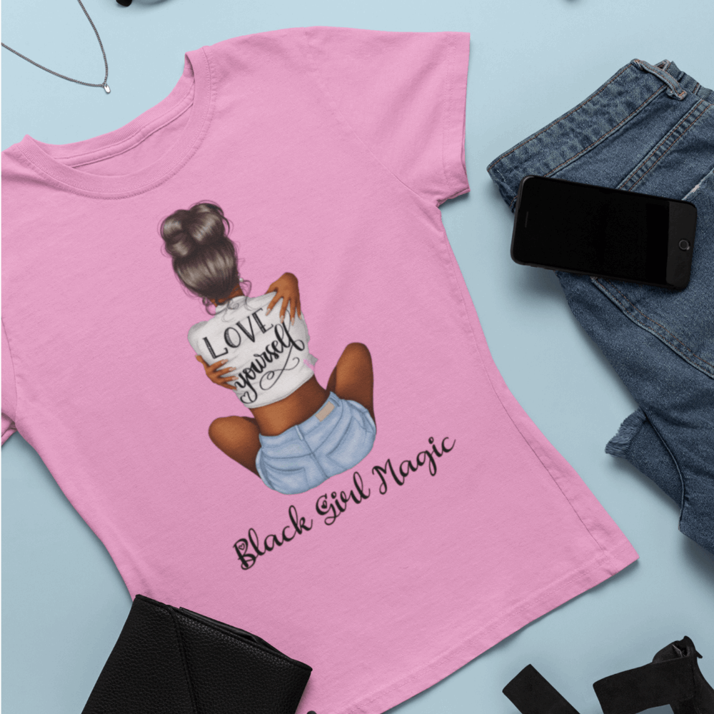 Black Girl Magic T shirt, black history shirt, black history month shirts - Wilson Design Group