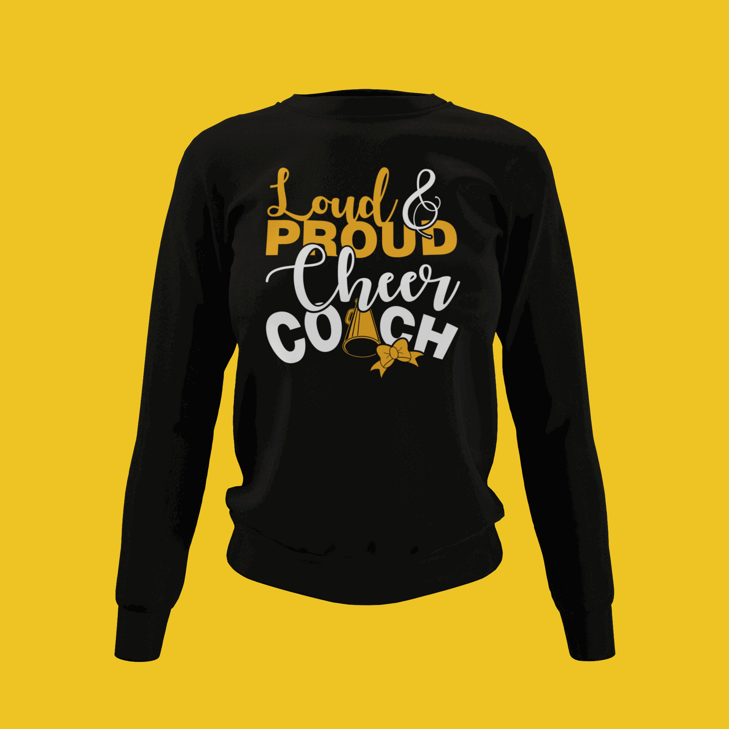Cheer Coach Sweatshirt - Wilson Design Group