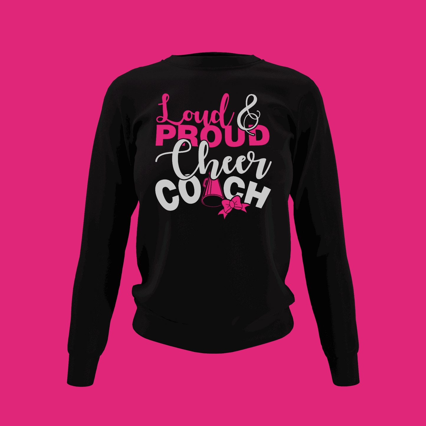 Cheer Coach Sweatshirt - Wilson Design Group