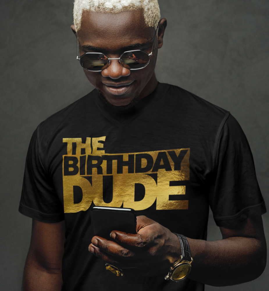 The Birthday dude shirt, birthday squad shirts - Wilson Design Group