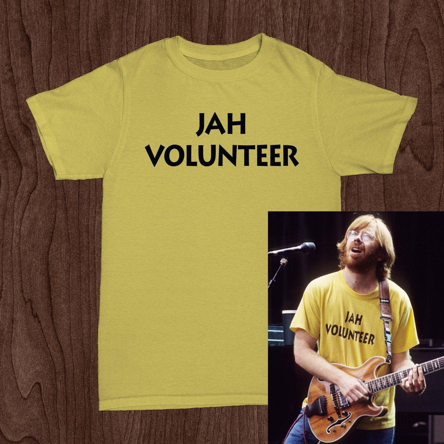 Jah Volunteer Shirt - Phish - Trey Anastasio Jah Volunteer