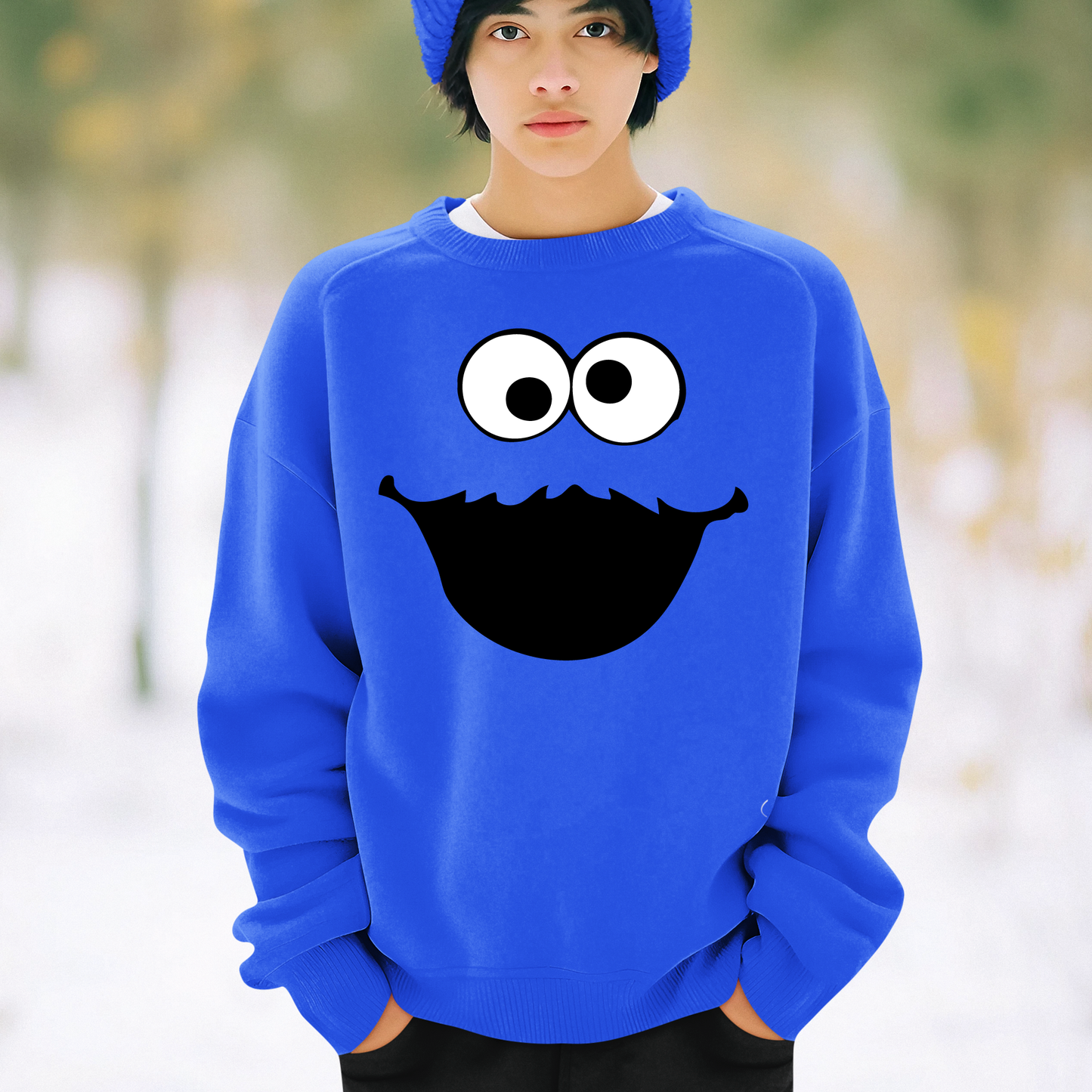 Cookie Monster Shirt for kids and adults, Cookie Monster T-Shirt, Sweatshirt, and Hoodie