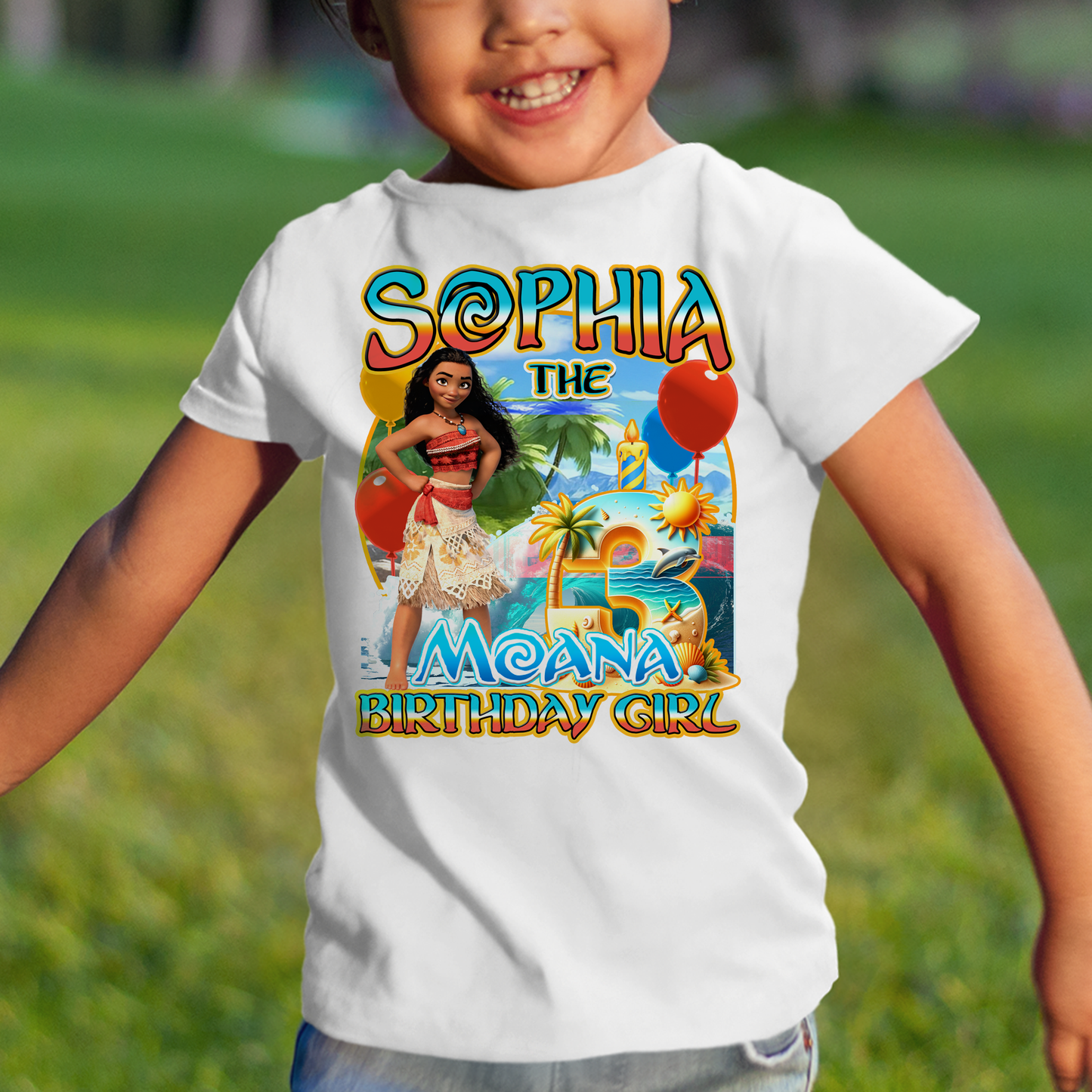 Moana Birthday Girl Family Party Shirts, Moana birthday girl shirt - Wilson Design Group