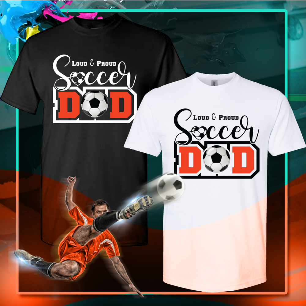 soccer dad shirt, soccer dad t shirt, soccer shirts for dads - Wilson Design Group