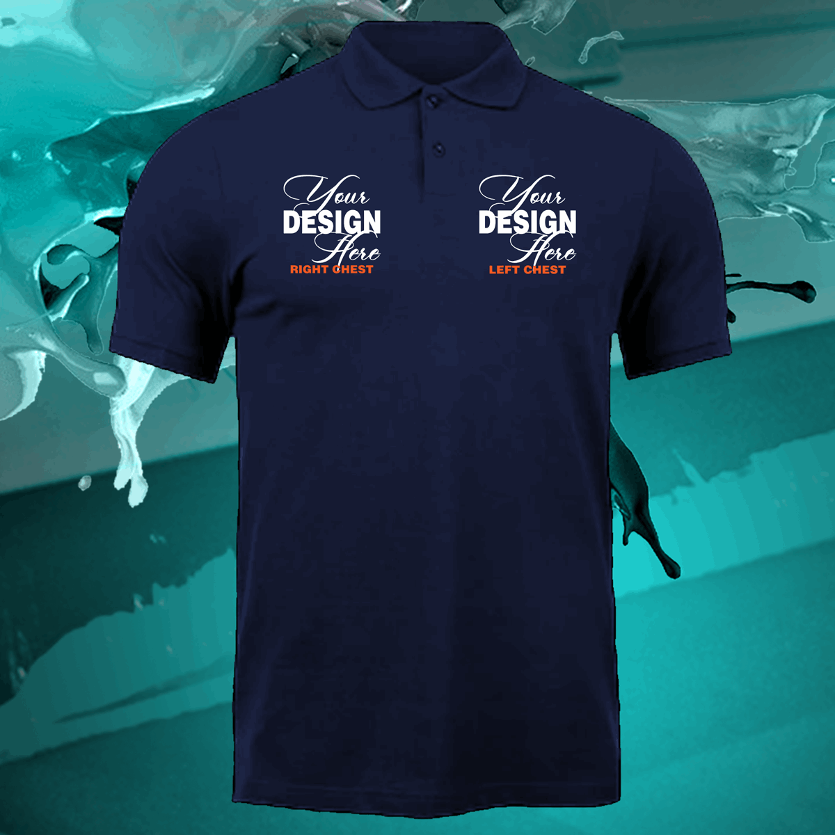 Custom Adult Polo Shirt great for Work or School Uniforms - Wilson Design Group