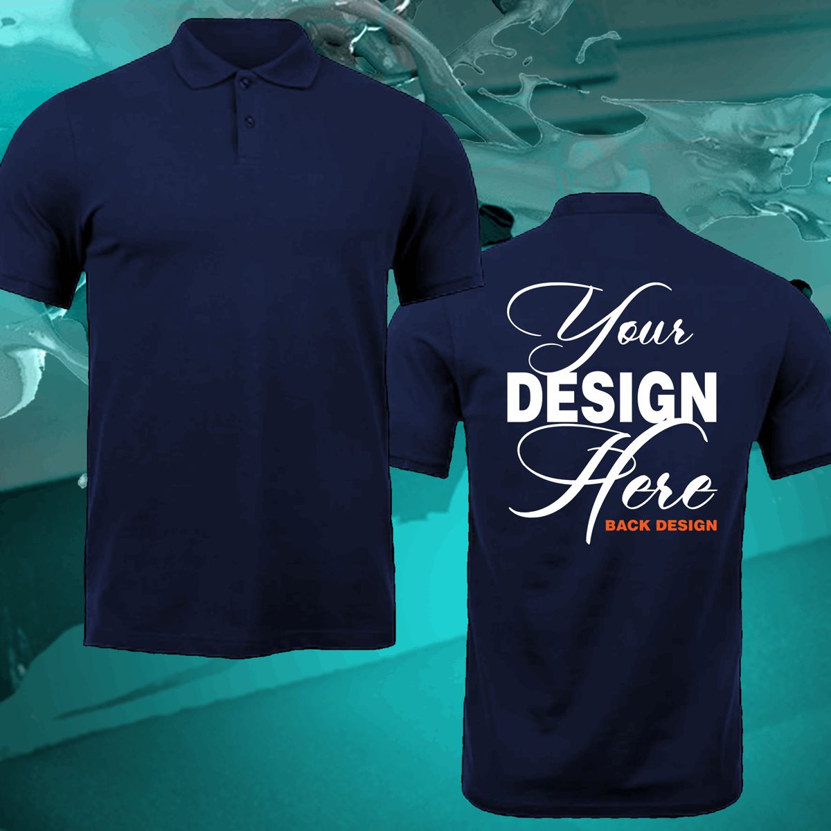 Custom Adult Polo Shirt great for Work or School Uniforms - Wilson Design Group