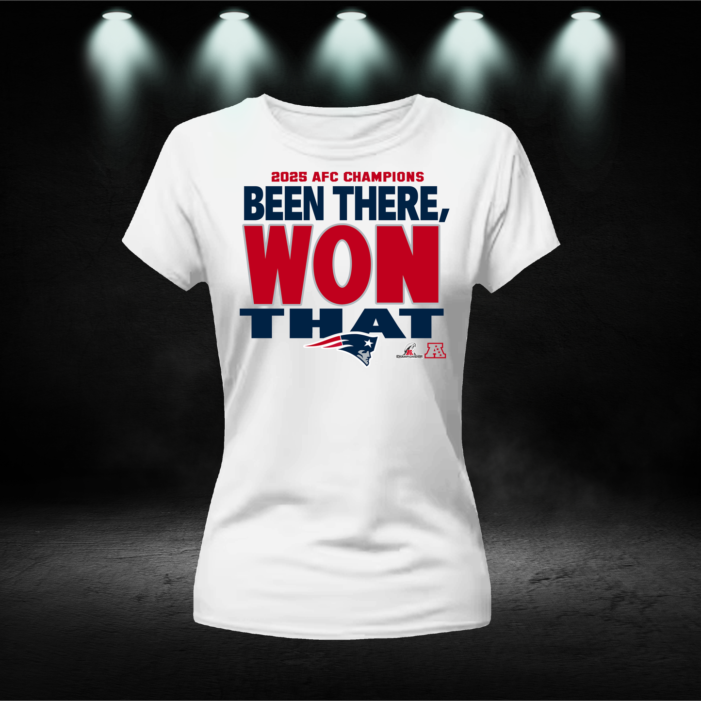 Patriots AFC Champions Shirt, Hoodie | New England Football Championship Sweatshirt | Men's & Women's Victory Gear