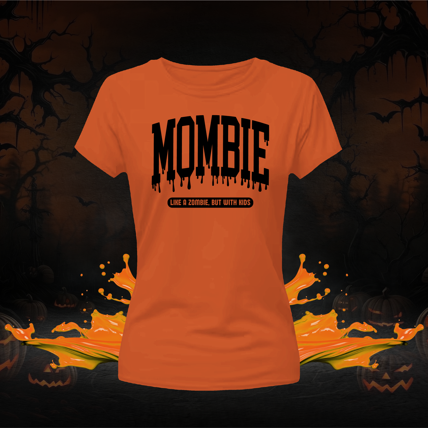 Mombie Halloween Shirt, Fall Sweater, Mom Halloween Shirt, halloween shirts women, cute halloween shirt