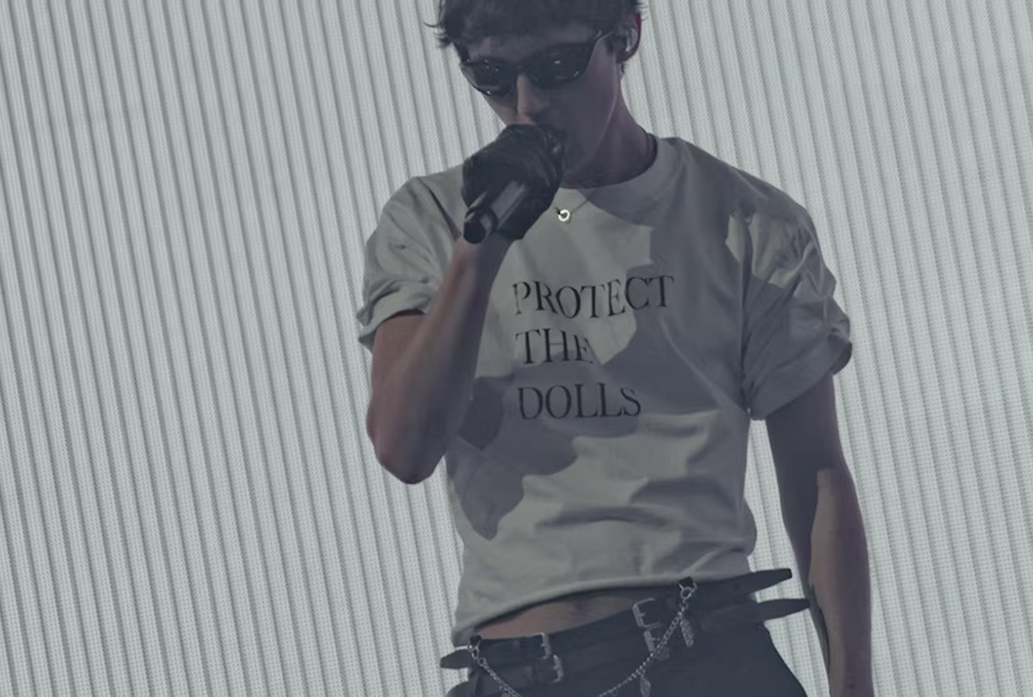 Protect The Dolls Trans rights Tee Shirt with glitter writing, All Gender Equality Top, Trans Rights Activist, Pedro Pascal, Troye Sivan, Pride Month Gift - Wilson Design Group