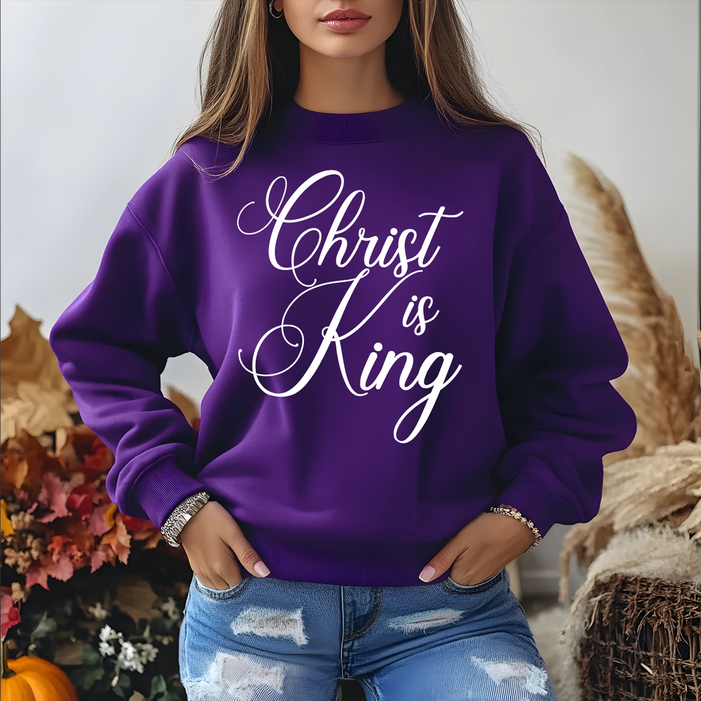 Christ Is King Shirt, Christian Men's T-Shirt, Bible Verse Tee, Religious Apparel