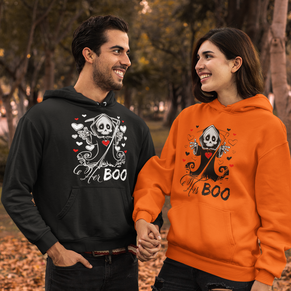 His Boo, Her Boo Matching Halloween Shirts - Wilson Design Group