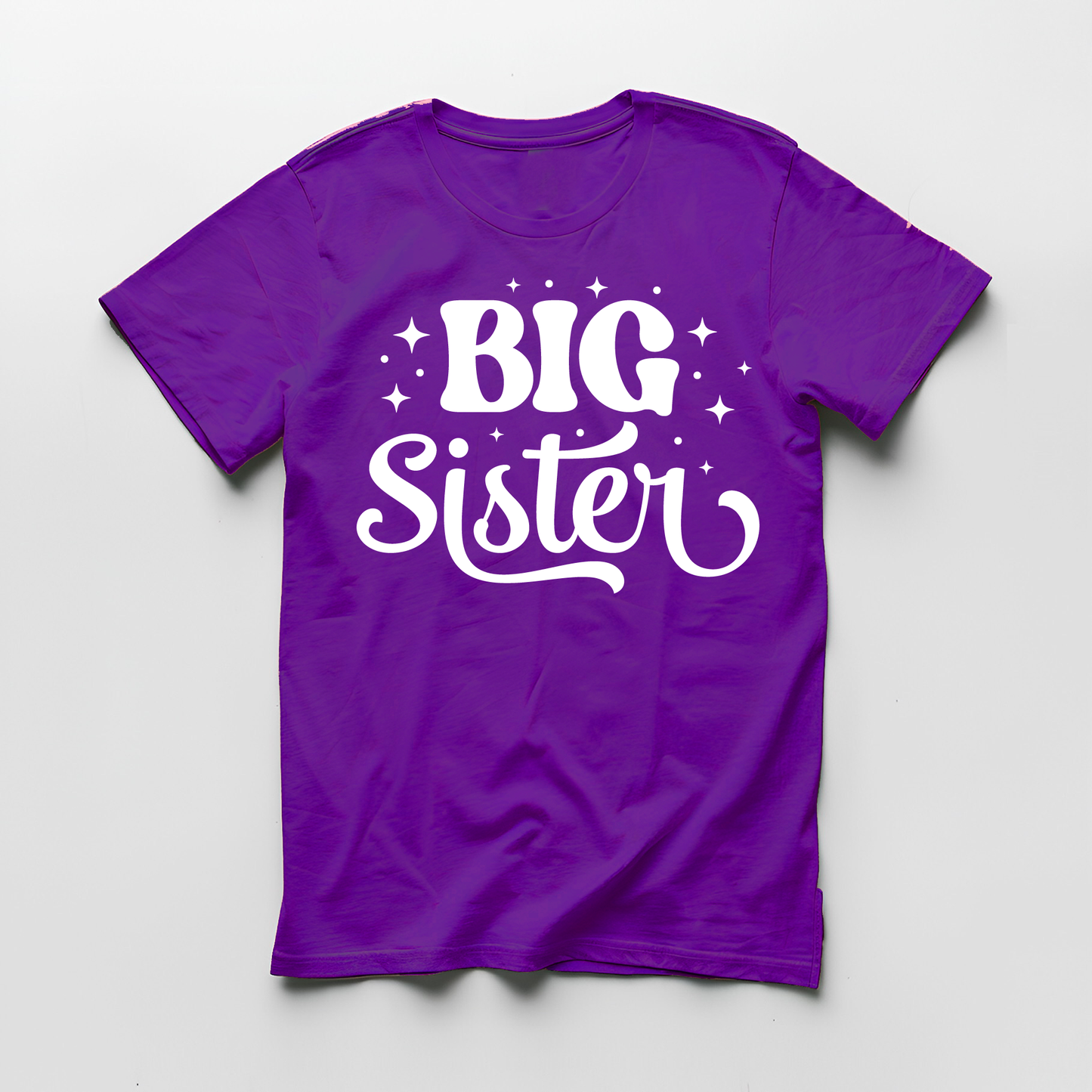 Big Sister Shirt for Toddler Girls and Adults - Pregnancy Announcement T-Shirt - Big Sis Tee for New Baby Reveal - Personalized Big Sister Gift - Promoted to Big Sister Outfit