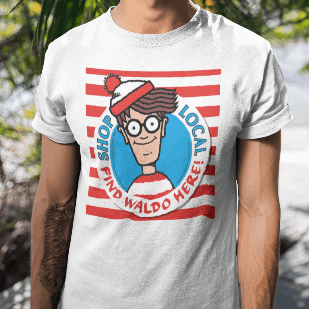 Book Character Red and White Shirt, Where's Waldo Shirt - Wilson Design Group