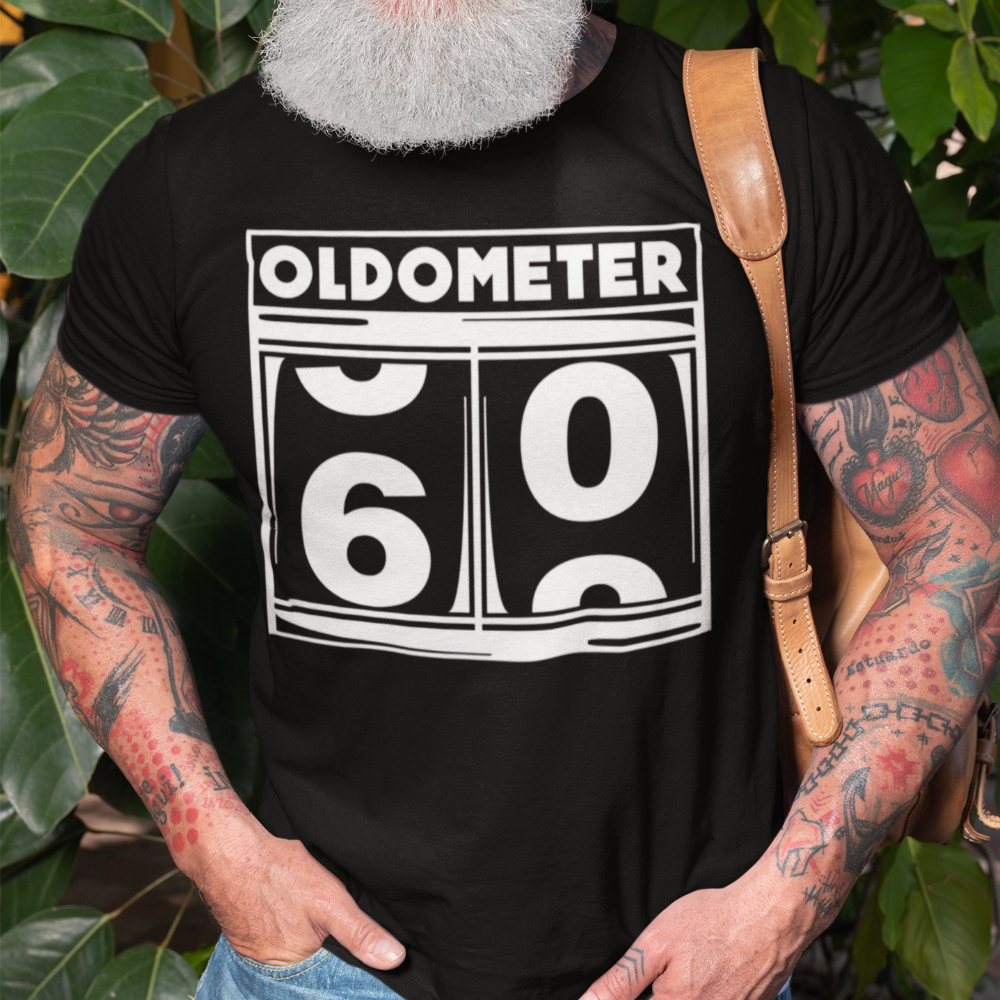 Oldometer shirt, Oldometer 60 shirt, birthday shirt - Wilson Design Group