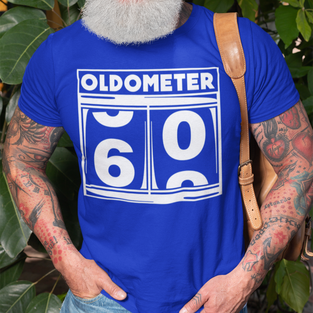 Oldometer shirt, Oldometer 60 shirt, birthday shirt - Wilson Design Group