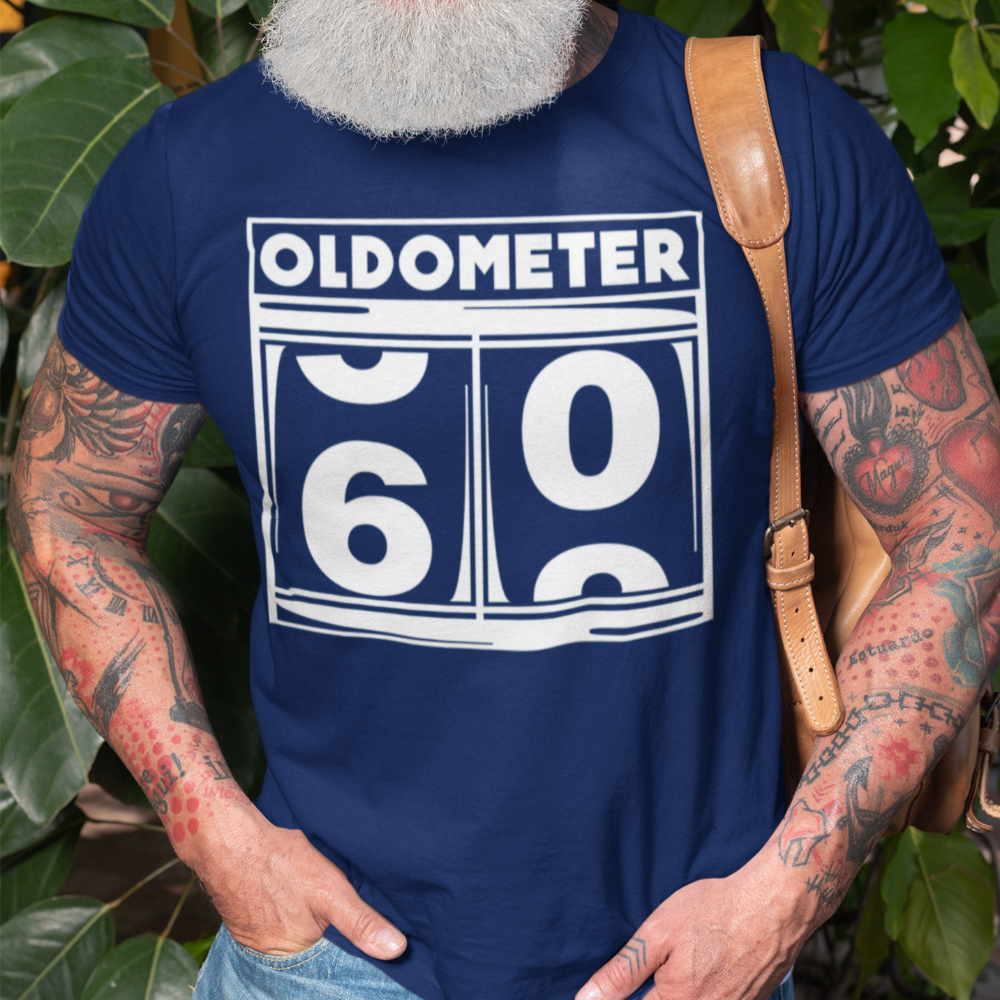 Oldometer shirt, Oldometer 60 shirt, birthday shirt - Wilson Design Group