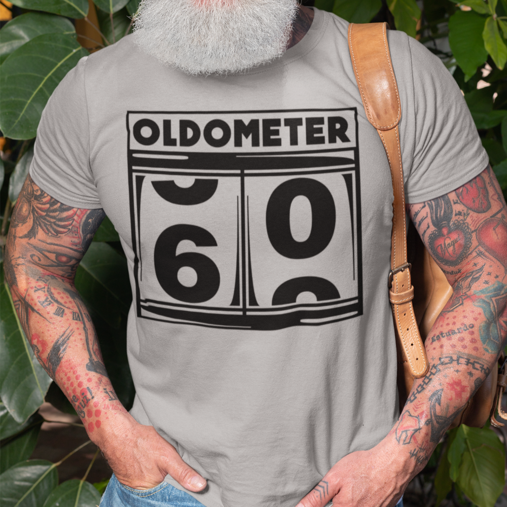 Oldometer shirt, Oldometer 60 shirt, birthday shirt - Wilson Design Group