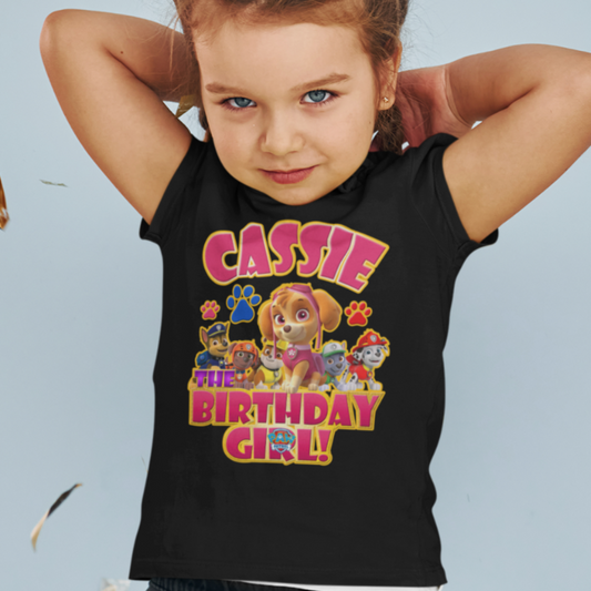 Paw Patrol Birthday Girl Birthday Patrol Family Matching Shirts - Wilson Design Group