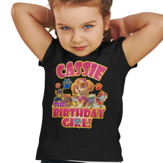 Paw Patrol Birthday Girl Birthday Patrol Family Matching Shirts - Wilson Design Group