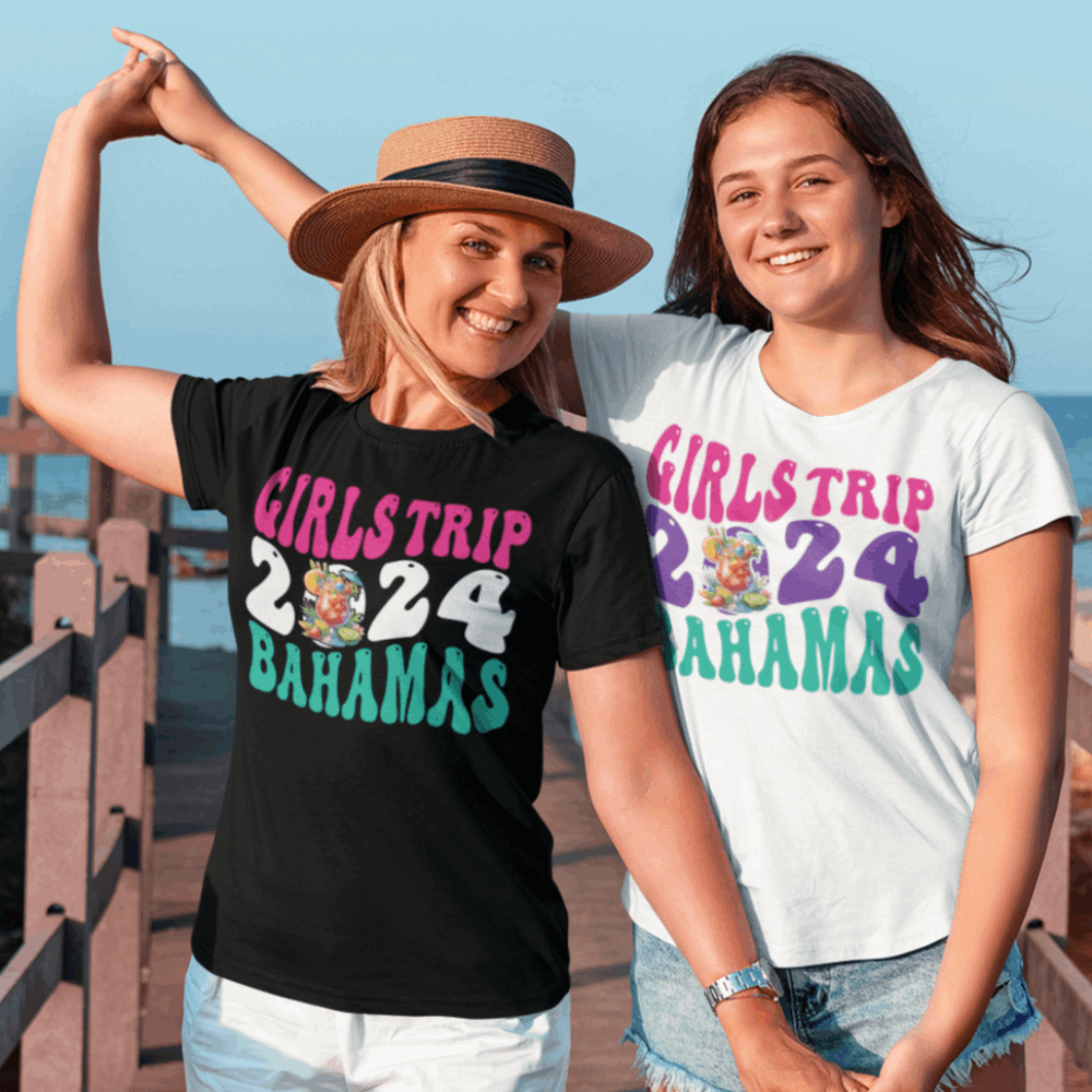 Girl's Trip Matching Bahamas shirts, matching girls Bahamas Shirt - Wilson Design Group