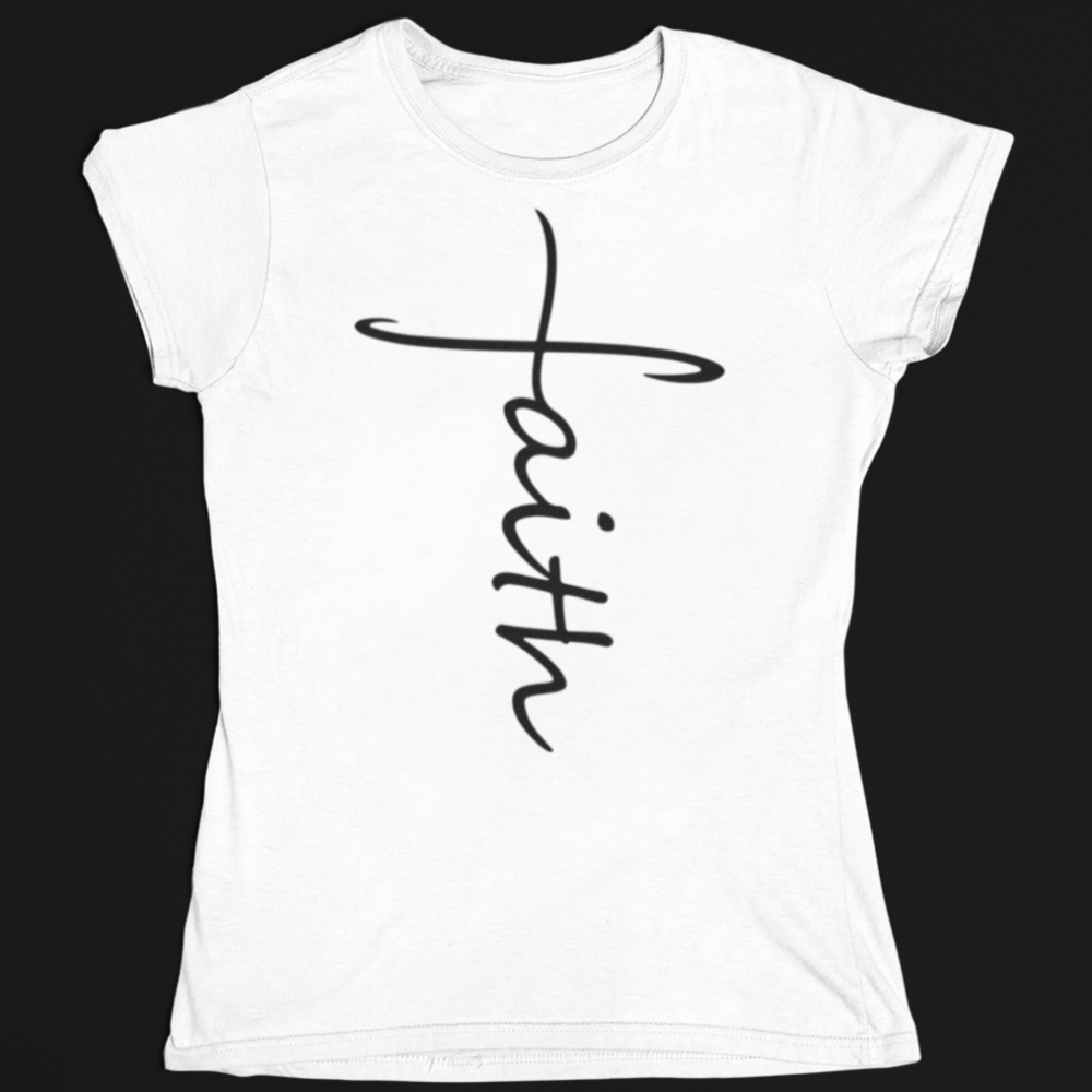 Faith Cross T Shirt - Wilson Design Group