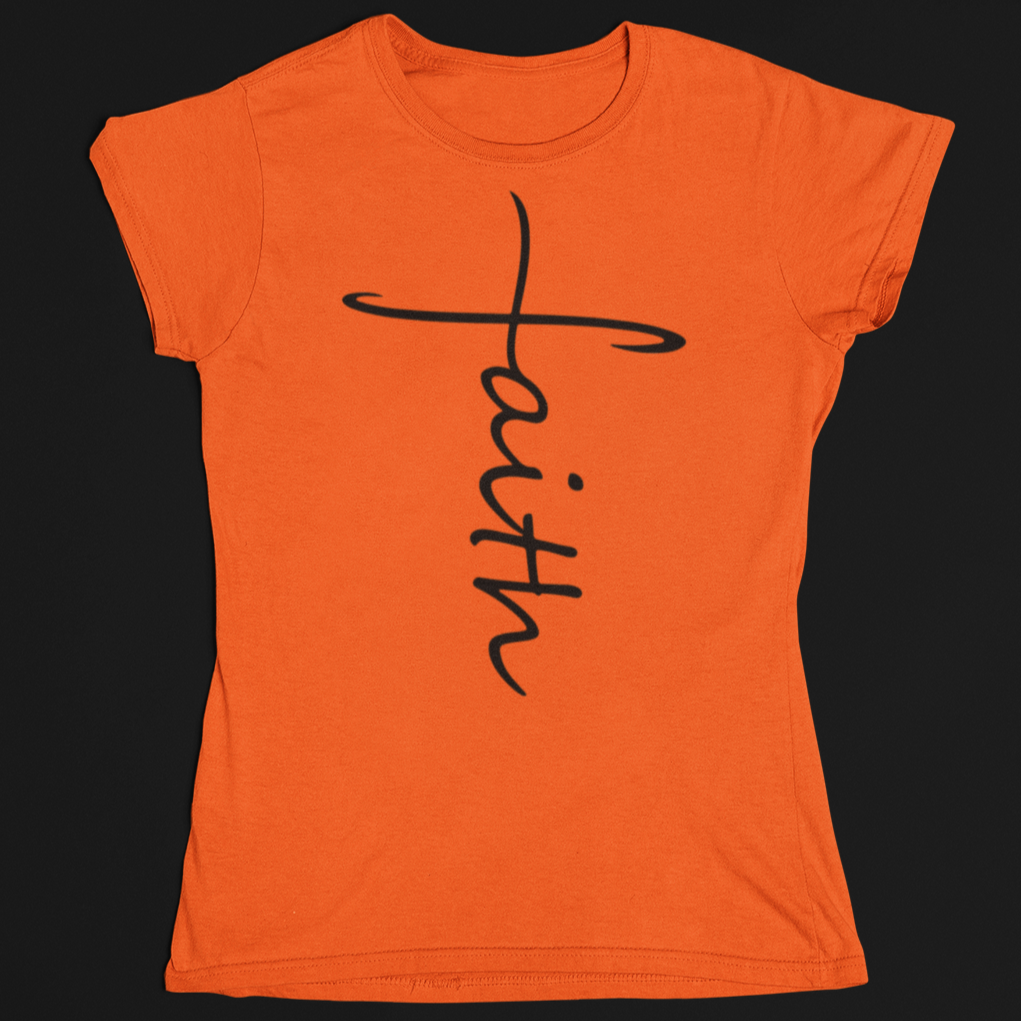 Faith Cross T Shirt - Wilson Design Group