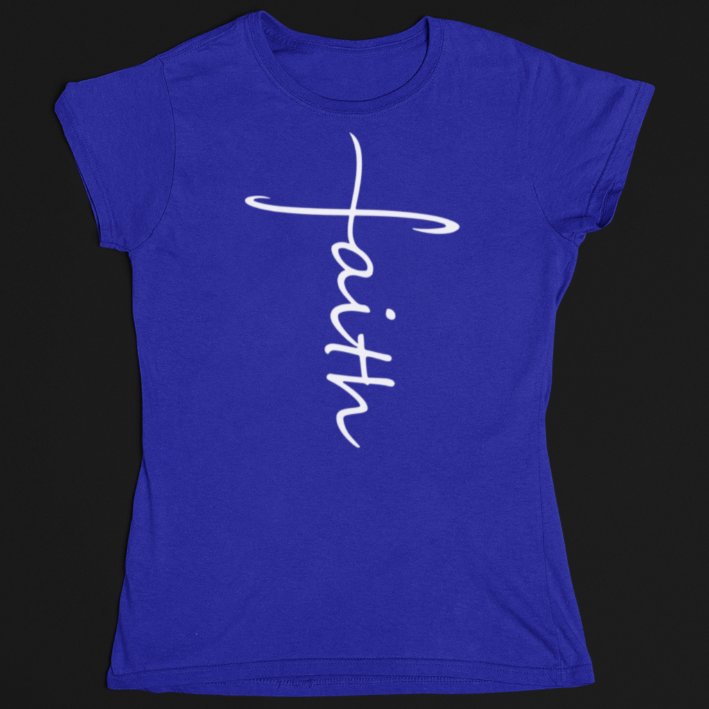 Faith Cross T Shirt - Wilson Design Group